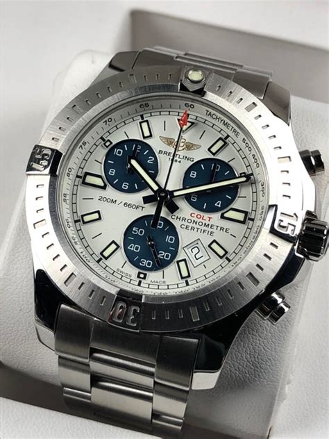 breitling chronometre colt|breitling colt chronograph for sale.